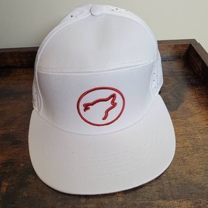 WOLFPAK BACKPACKSFLAT BILL SNAPBACK HAT POLAR WHITE